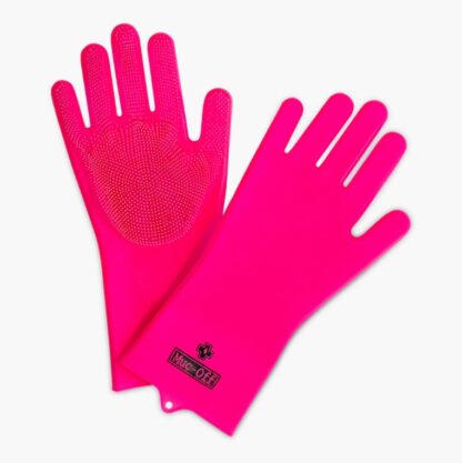 MUC-OFF DEEP SCRUBBER GLOVES MEDIUM